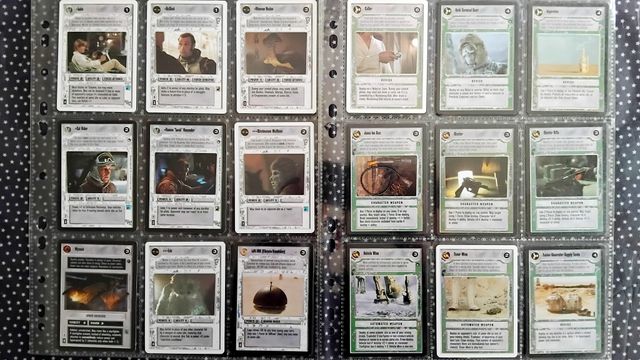 Cartas Star Wars Decipher Colección