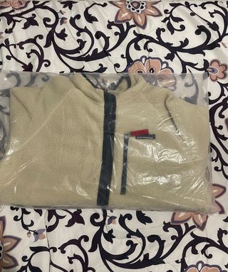 Giacca pile Patagonia beige