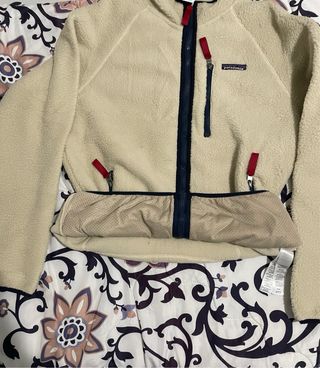 Giacca pile Patagonia beige