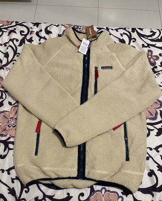 Giacca pile Patagonia beige