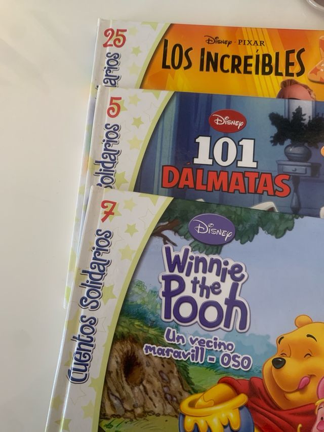 colección de 8 cuentos Disney