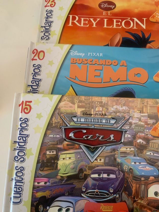 colección de 8 cuentos Disney