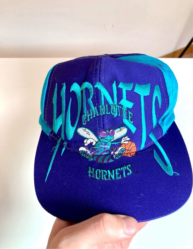 RARE Vintage Charlotte Hornets NBA baseball cap 90