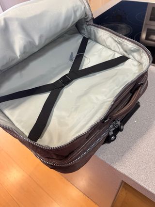 Maleta de cabina Kipling nylon marrón