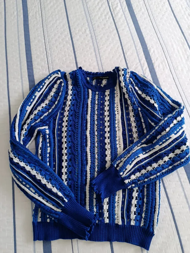 Jersey Sfera Rayas Azul Blanco