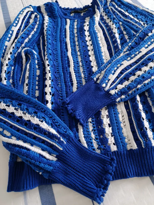 Jersey Sfera Rayas Azul Blanco