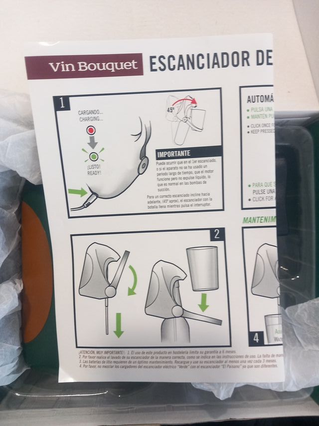 Escanciador Eléctrico Vin Bouquet FIA 021