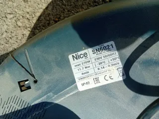 Motor puerta garaje Nice Spin *placa averiado*