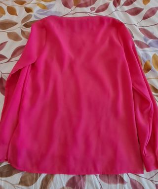 Blusa Zara Rosa Talla XS