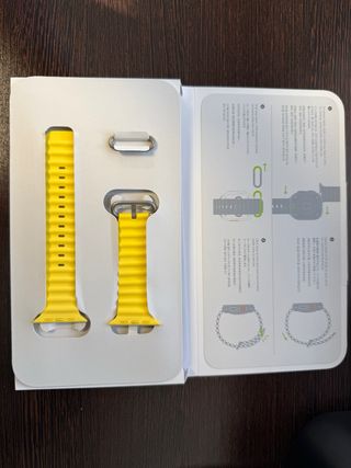 Correa Ocean Apple Watch Amarilla