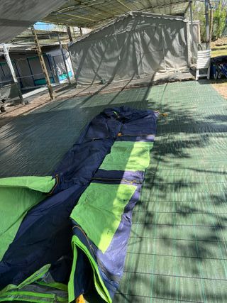 Tenda campeggio 6 posti, 2 cabine