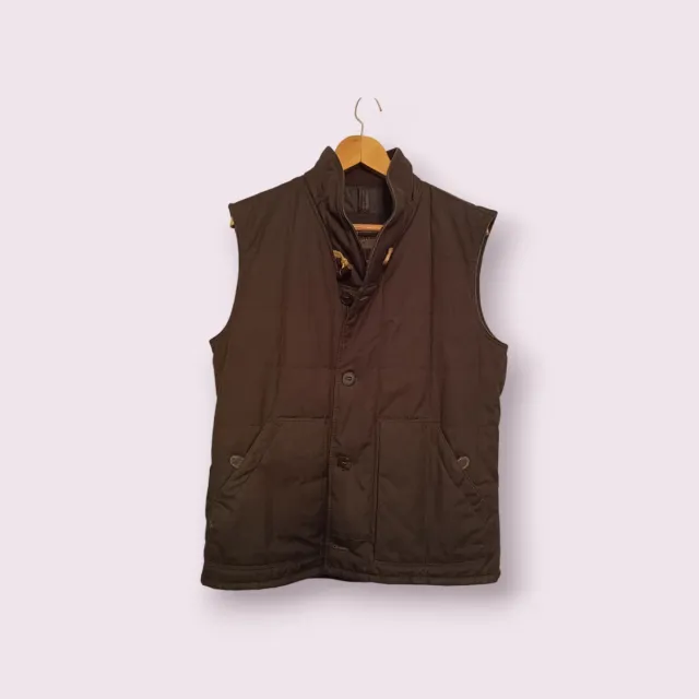 Chaleco Massimo Dutti Marrón Talla XL