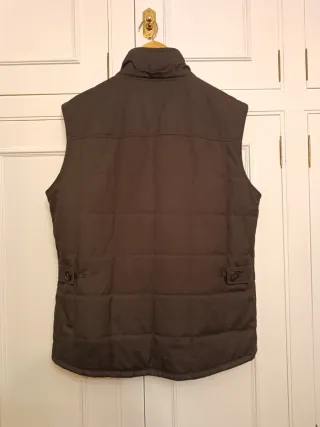 Chaleco Massimo Dutti Marrón Talla XL