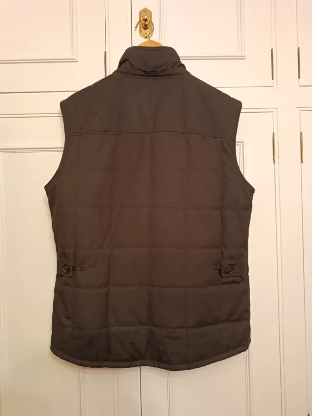 Chaleco Massimo Dutti Marrón Talla XL