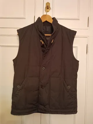 Chaleco Massimo Dutti Marrón Talla XL