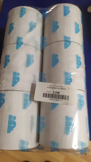 Rollos de papel térmico