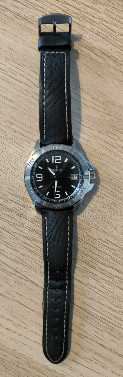 Reloj Festina Caballero Negro/Plateado