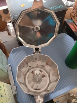 Cafetera Italiana Monix Negra VERDE