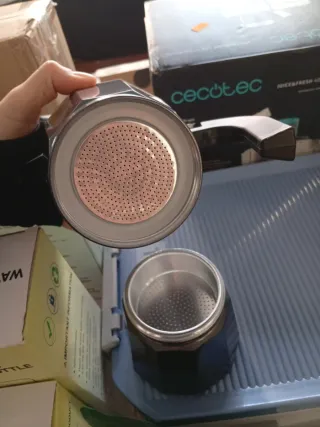 Cafetera Italiana Monix Negra VERDE