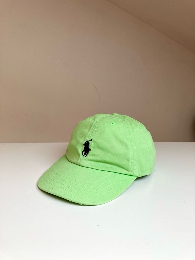 Vintage Ralph Lauren cap 90s green black