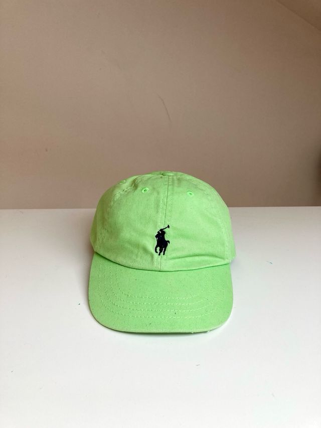 Vintage Ralph Lauren cap 90s green black