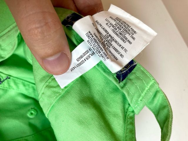 Vintage Ralph Lauren cap 90s green black