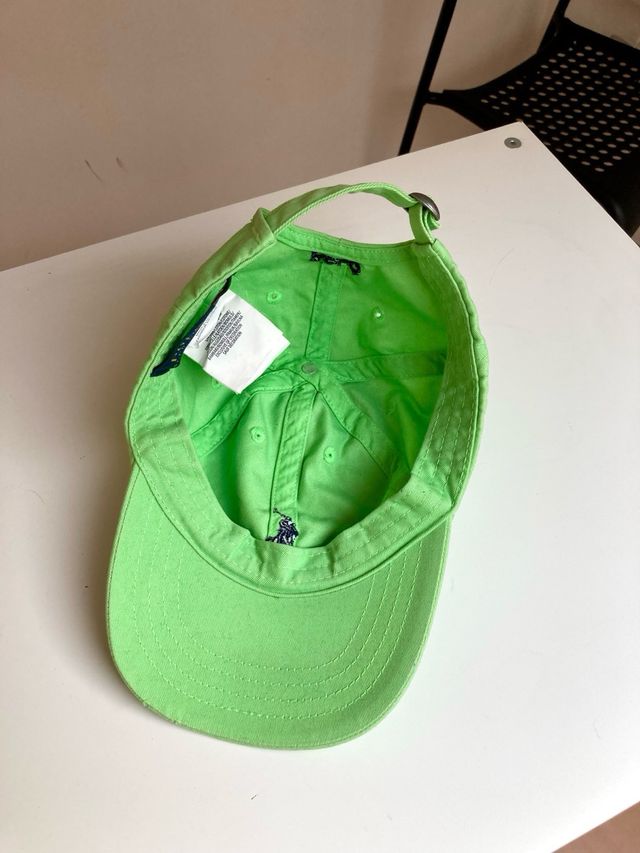 Vintage Ralph Lauren cap 90s green black