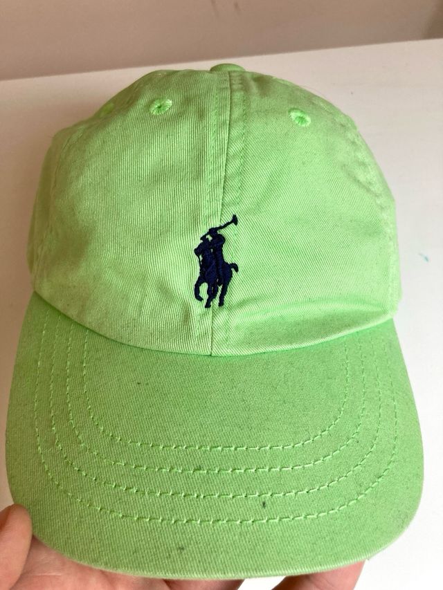 Vintage Ralph Lauren cap 90s green black