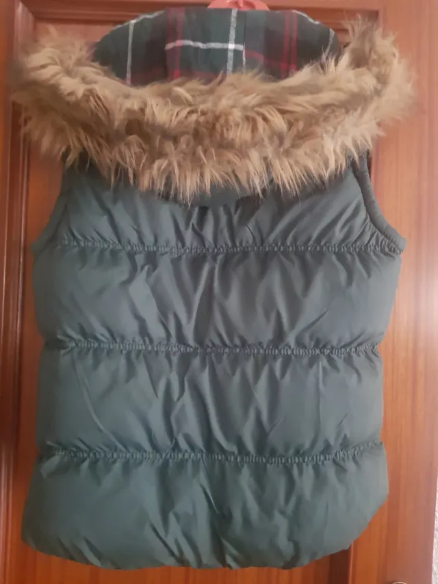 Chaleco Denim Co. verde talla M