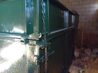 batea  remolque basculante agricola y cadenas estr