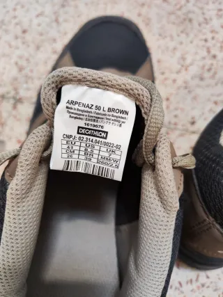 Botas Trekking Quechua Arpenaz 50