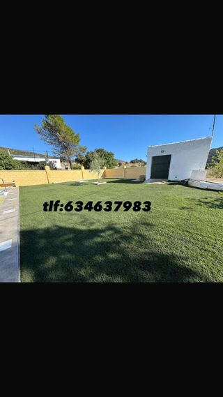 Césped artificial reciclado