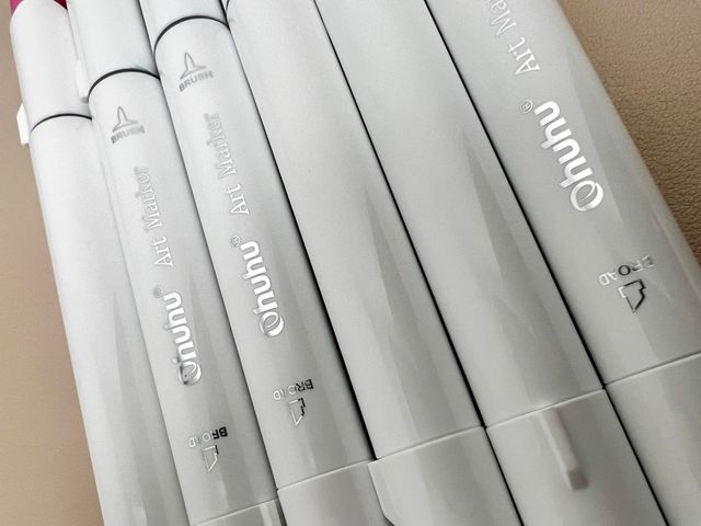 Rotuladores Ohuhu 6 uds Doble Punta