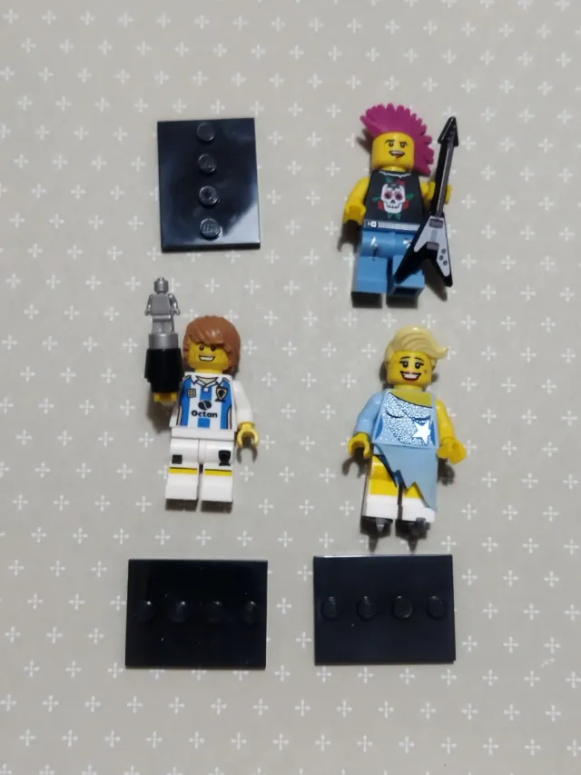 3 Minifigure Lego