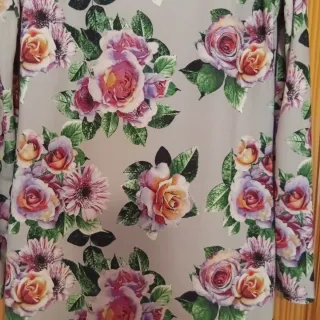 Vestido estampado floral