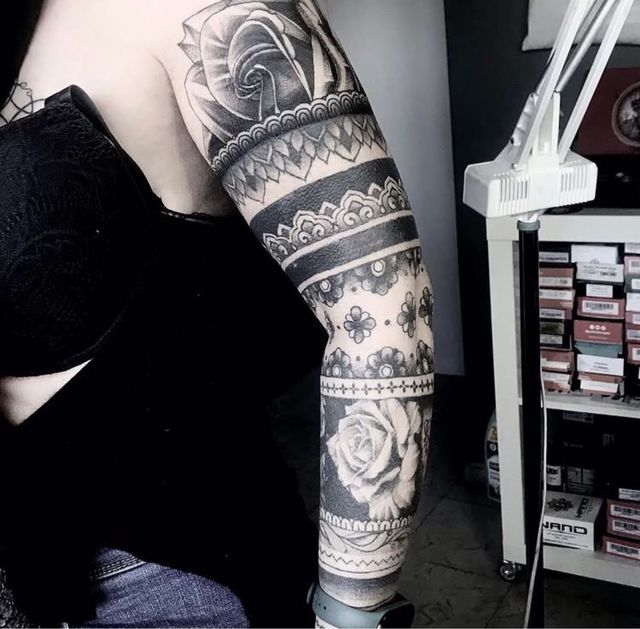 Tatuajes decorativas/mandalas