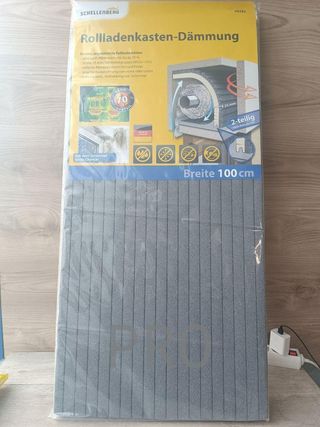 Aislamiento para persianas, 2 piezas con 25 mm de