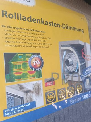 Aislamiento para persianas, 2 piezas con 25 mm de