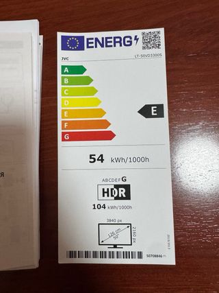 Smart TV JVC 50 4K HDR