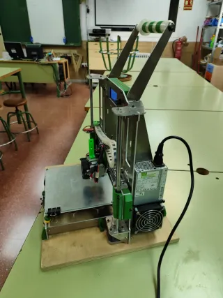 Impresora 3D aluminio mejorada