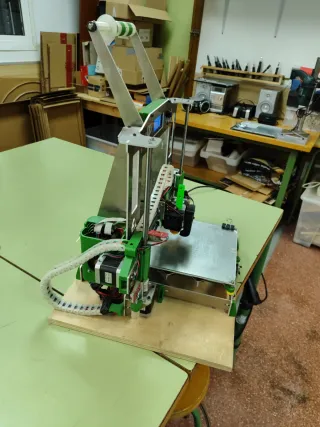 Impresora 3D aluminio mejorada