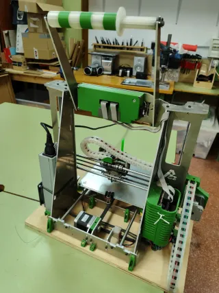 Impresora 3D aluminio mejorada