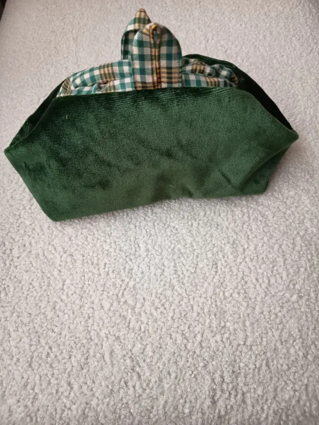 Neceser/Cartera Marrón y Multicolor