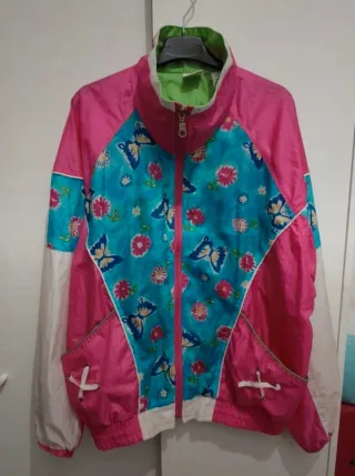 Chaqueta Vintage Mariposas Talla M