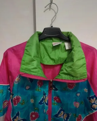Chaqueta Vintage Mariposas Talla M