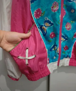 Chaqueta Vintage Mariposas Talla M