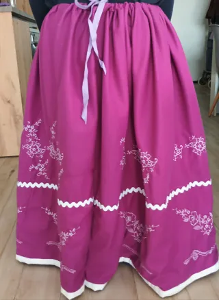 Falda traje regional 3m x 90cm