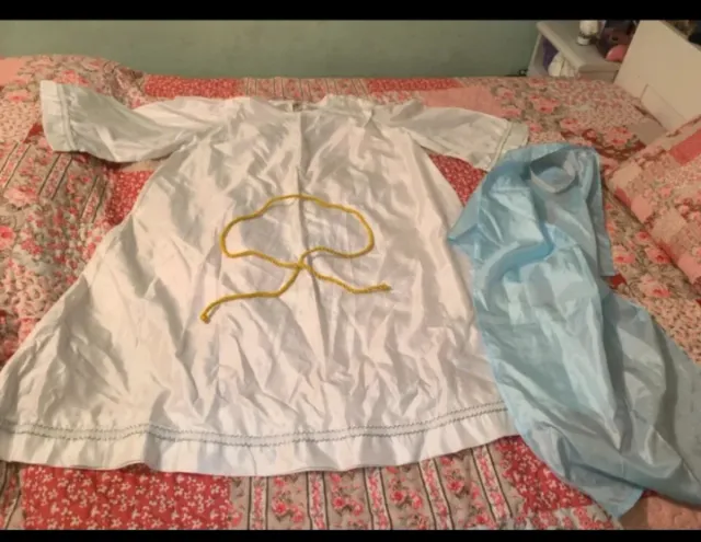 Disfraz túnica monaguillo/virgen 160cm