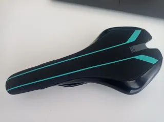 Sillín Bianchi Selle Royal Negro/Turquesa