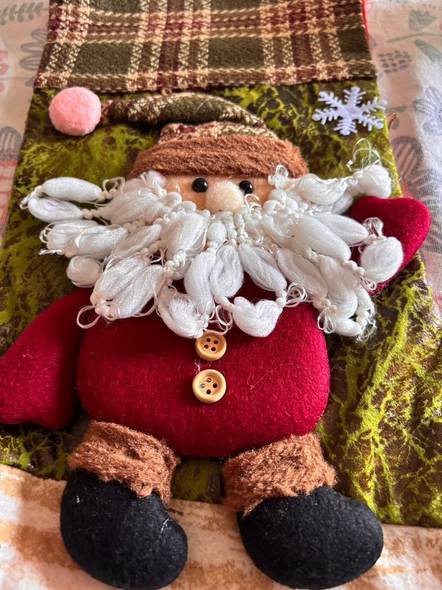 Calcetín Navideño Papá Noel